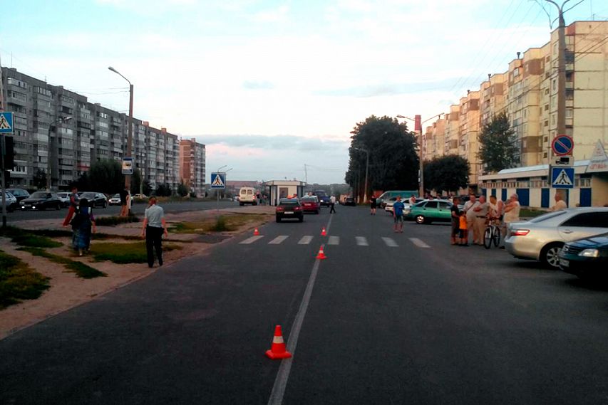 В Железногорске сбиты два пешехода, стоявшие на тротуаре