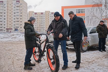 Заветные мечты исполнились у ребят из семей города горняков