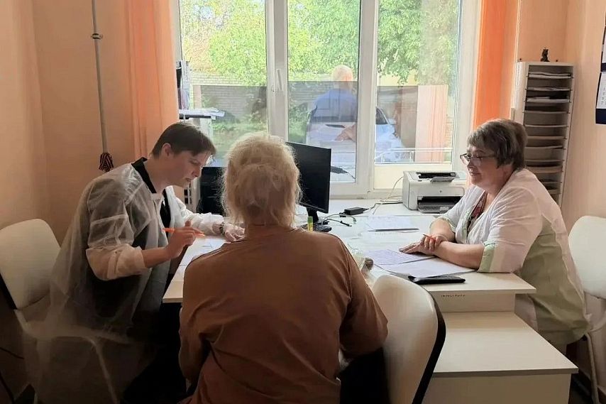 Жители Железногорского района смогли обследовать сердце у областных врачей