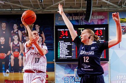 Баскетболистки курского «Динамо» проиграли в подмосковном Видном