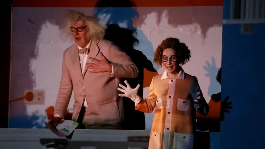 О встречах двух одиночеств прошли в Железногорске спектакли Ведогонь-театра