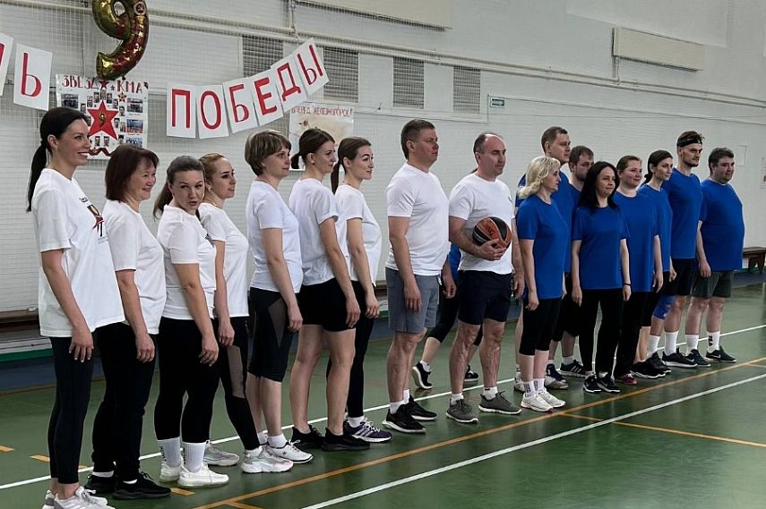 В Железногорске прошёл баскетбольный турнир среди сотрудников судов