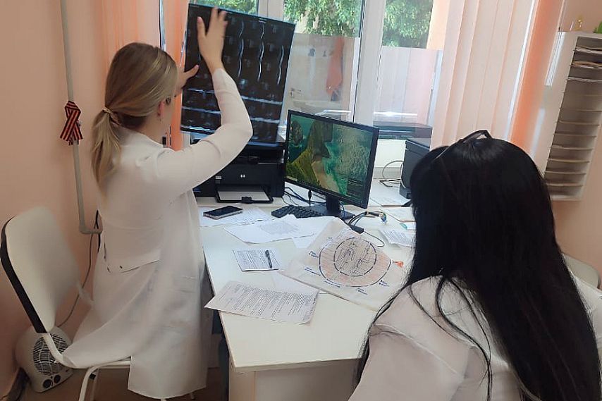 В Железногорской ЦРБ приём провели врачи Курской областной клинической больницы 