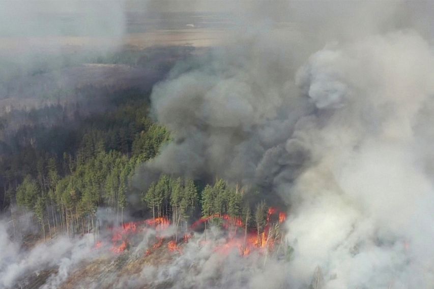 Курская область от Чернобыльского пожара не пострадала