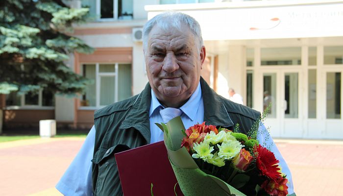 Председатель Совета ветеранов В.М. Черных отметил 70-летие