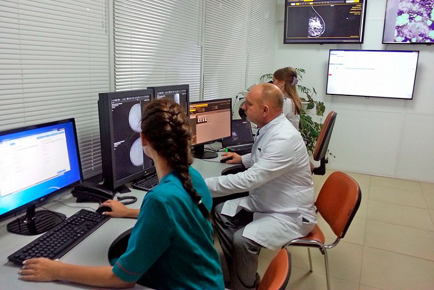 В Курской области открыт региональный центр контроля качества маммографического скрининга