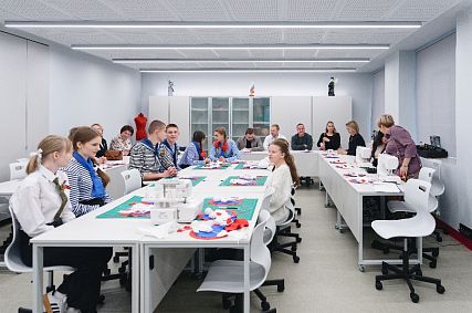 В железногорской школе № 6 появились обновлённые классы шитья и кулинарии