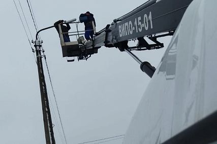 В Железногорске устаревшие светильники меняют на светодиодные 