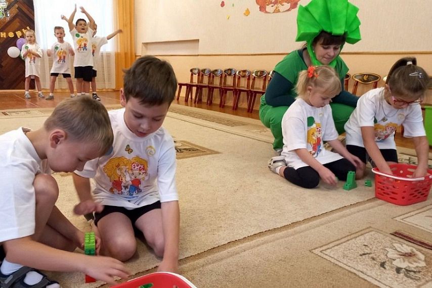 В железногорском саду растят маленьких инженеров