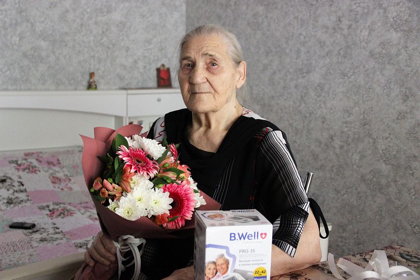 Главное, ребята, сердцем не стареть: жительница Железногорска Мария Корнышева отпраздновала 90-летний юбилей