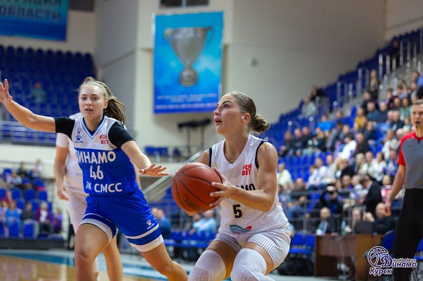 Баскетболистки курского «Динамо» начали чемпионат России дома и выиграли