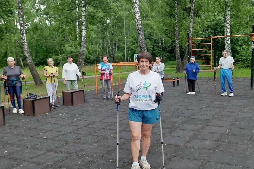В Железногорске запустили спортивный проект «Здоровье в каждом шаге»