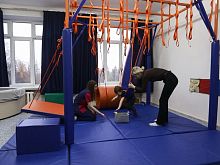 В железногорском центре «Зорюшка» работает современный комплекс для реабилитации малышей