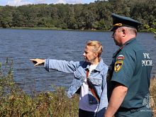 Железногорка Марина Поездник спасла от гибели на водоёме двоих детей 