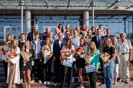 В Курске чествовали победителей и призёров чемпионата и первенства России по эстафетному бегу 