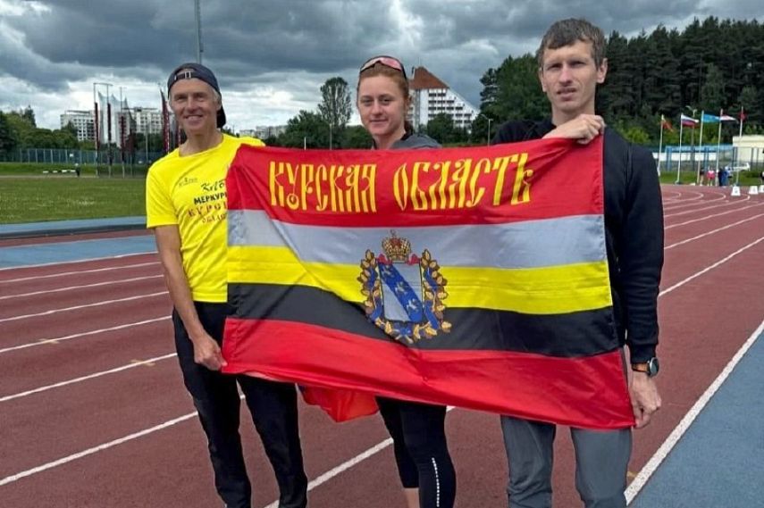 Железногорский легкоатлет  Денис Ермаков завоевал две медали в Республике Беларусь