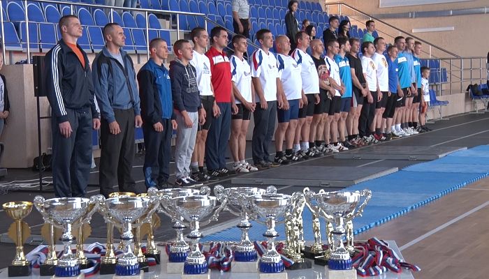 В Железногорске состоялся Кубок области по гиревому спорту