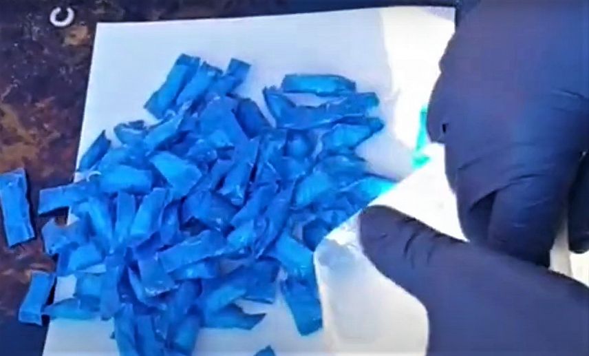 В Железногорске задержали наркозакладчика из Рязани