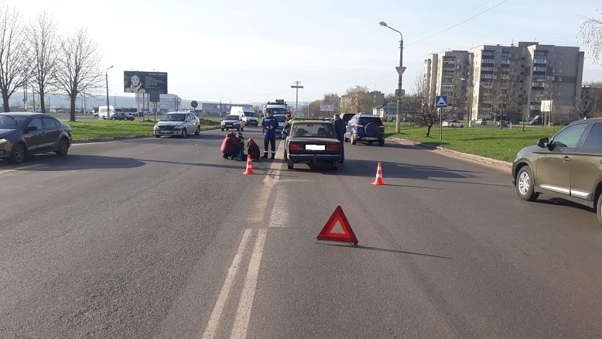 В Железногорске 60-летняя женщина попала в больницу после ДТП