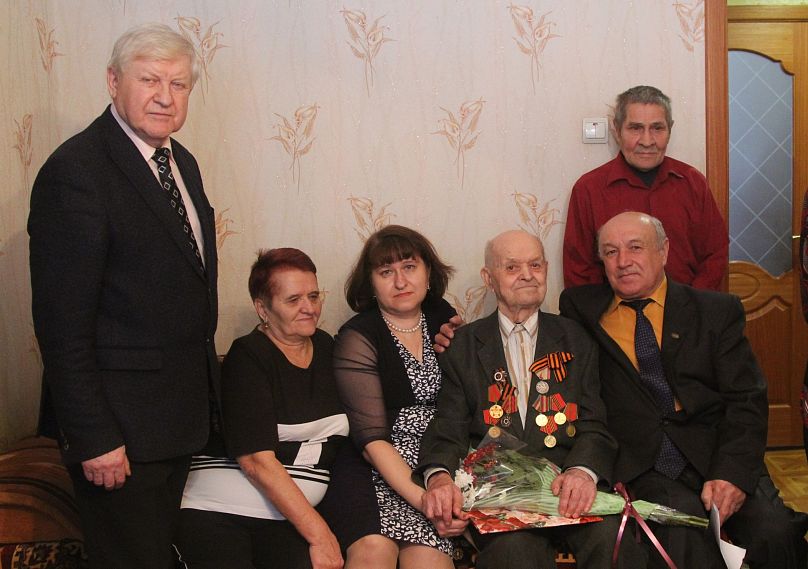 Железногорец Василий Петухов сегодня отмечает свой 105 день рождения