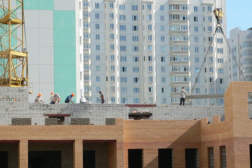 Курская область стала 7-й в ЦФО по объему работ, выполненных в строительстве в этом году