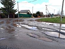 Дорогу за железногорским ледовым катком восстановят