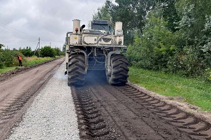 Строительство дороги до деревни Жилино Железногорского района завершат в 2023 году
