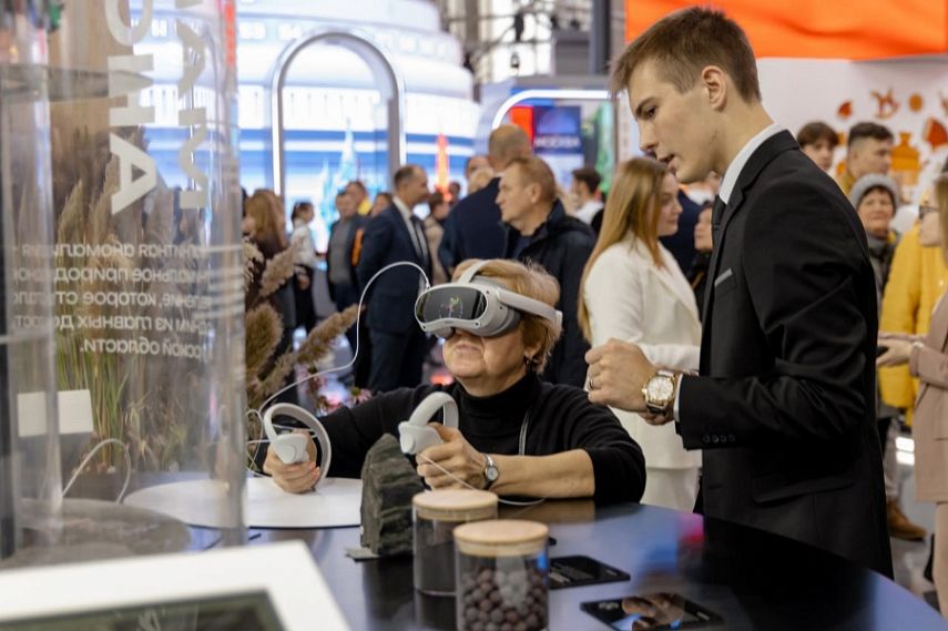 Михайловский ГОК представлен на  международной выставке-форуме «Россия» в Москве