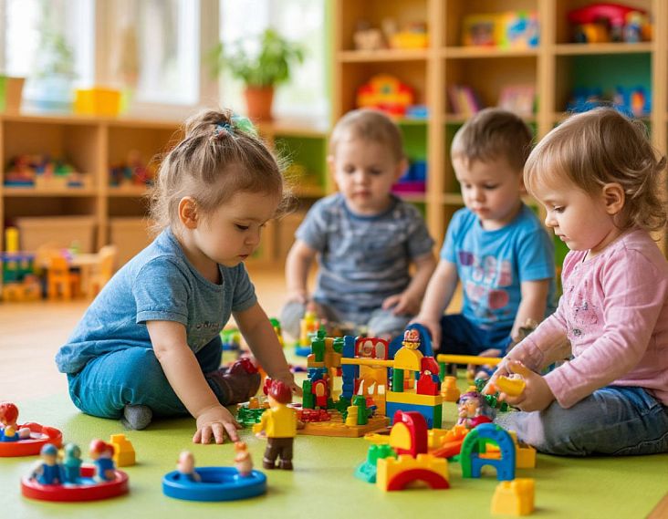 Количество воспитанников в детсадах Железногорска за пять лет упало на 30%