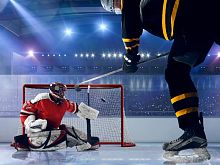 Железногорский «Бастион» потерпел первое поражение в ночной хоккейной лиге 