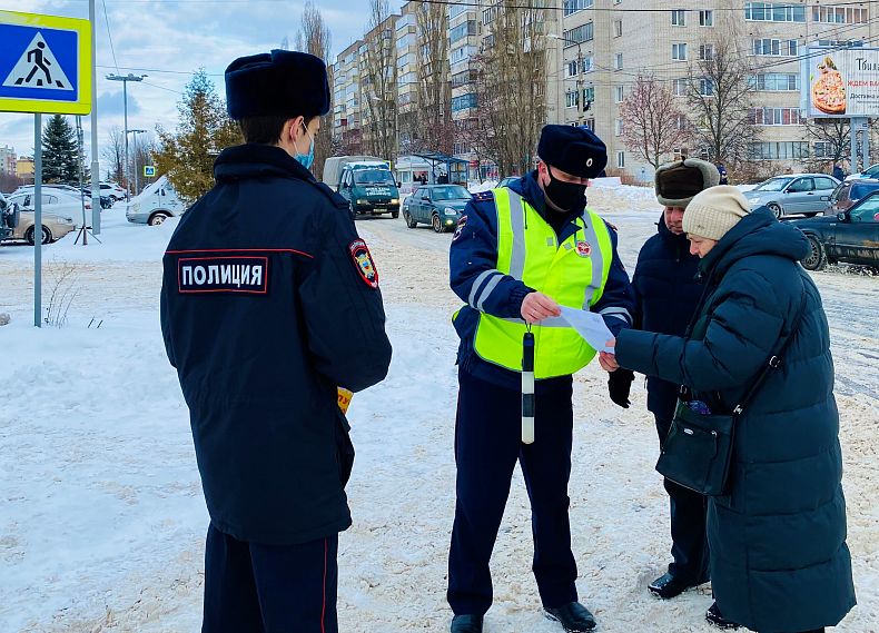 В Железногорске проходит профилактическая акция «Пешеход»