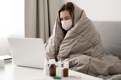 В Курской области за неделю заболеваемость ОРВИ и гриппом выросла на 36,6%