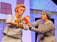 Юные железногорцы шутили и радовались вместе с кукольниками из Сургута