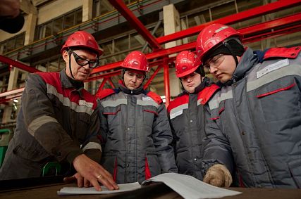 Студенты железногорских колледжей проходят производственную практику в цехах Михайловского ГОКа 