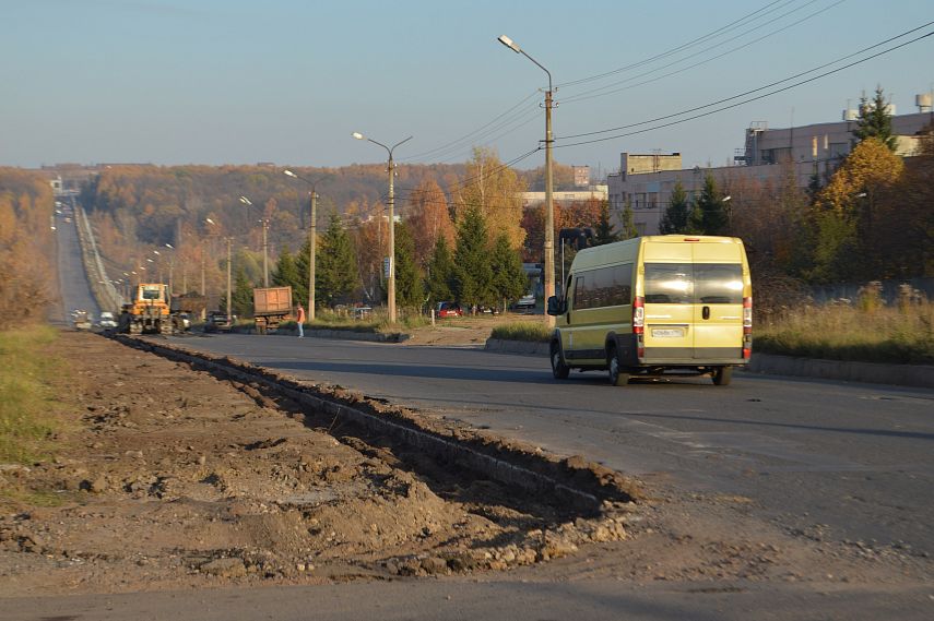 В Железногорске идёт ремонт дорог