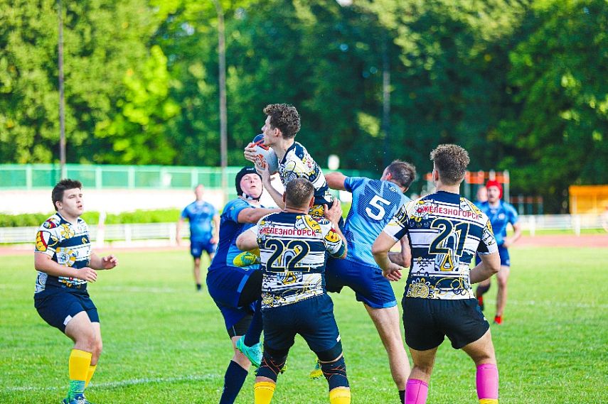 Железногорские регбисты проиграли лидеру дивизиона «Черноземье» - белгородской «Белой Крепости»