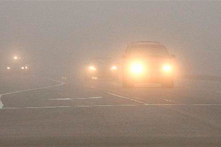 На Курскую область спускается туман