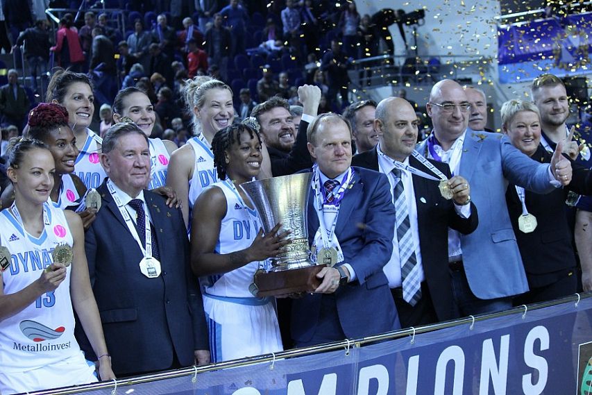 Триумфальная победа: Курское «Динамо» стало обладателем Суперкубка Европы по баскетболу