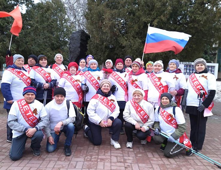 Железногорские оптимисты провели легкоатлетический пробег в честь Победы