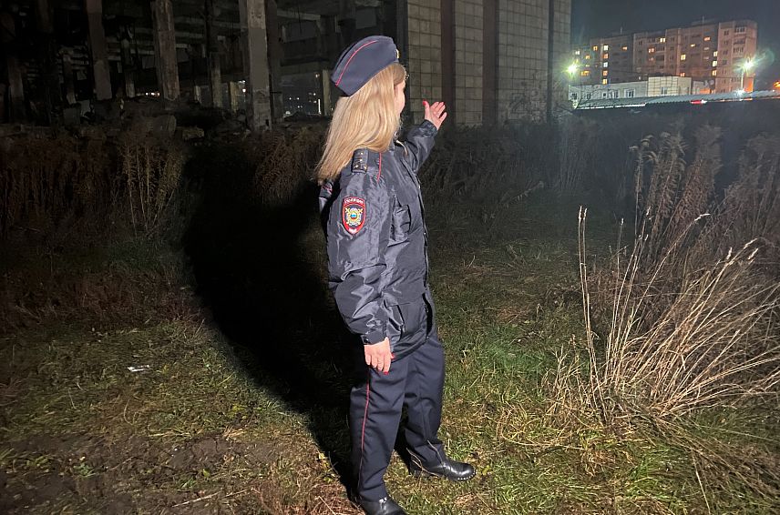 В Железногорске полицейские проверили заброшки и недострои