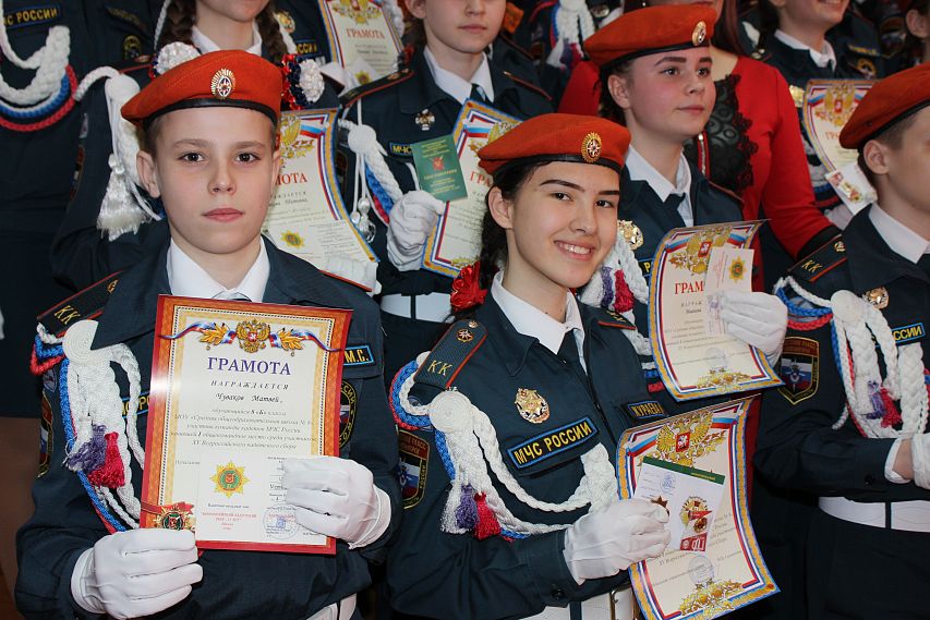 Железногорские кадеты заняли первое место на Всероссийском кадетском сборе 