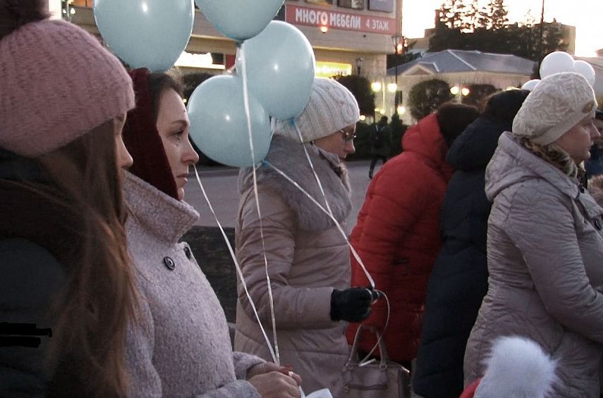 В Курске почтили память погибшего Дани Бирюкова