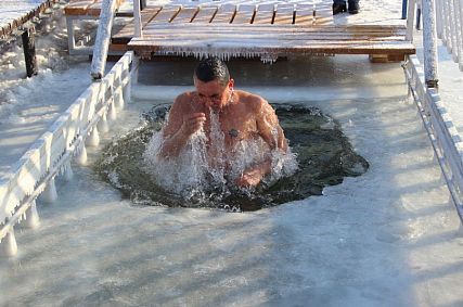 В Железногорске крещенские купания пройдут на городском водохранилище