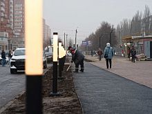 Тысячи метров дорожек, сотни светильников и фонтан: для железногорцев благоустраивают пространство для прогулок и отдыха 