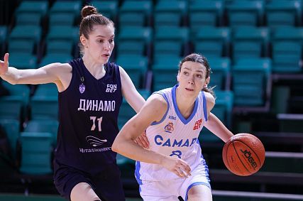 Баскетболистки курского «Динамо» одержали убедительную победу в Самаре 