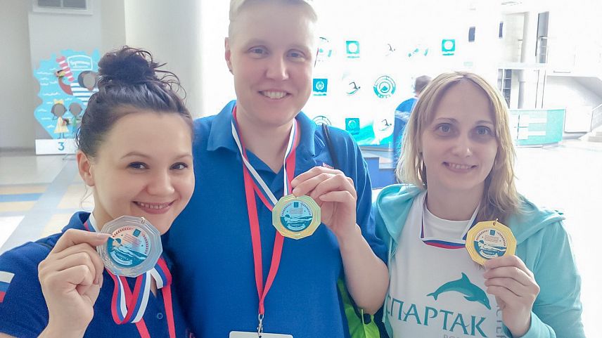 «Золото» чемпионата России по плаванию уехало в Железногорск