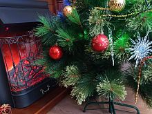 В Железногорске малыш пострадал от возгорания новогодней ёлки