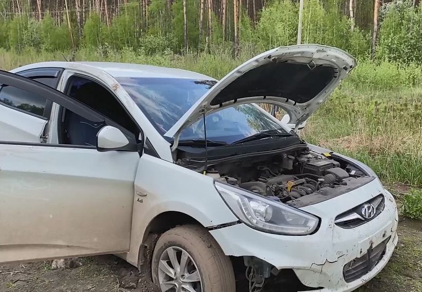 Железногорские полицейские по горячим следам задержали подозреваемых в угоне машины
