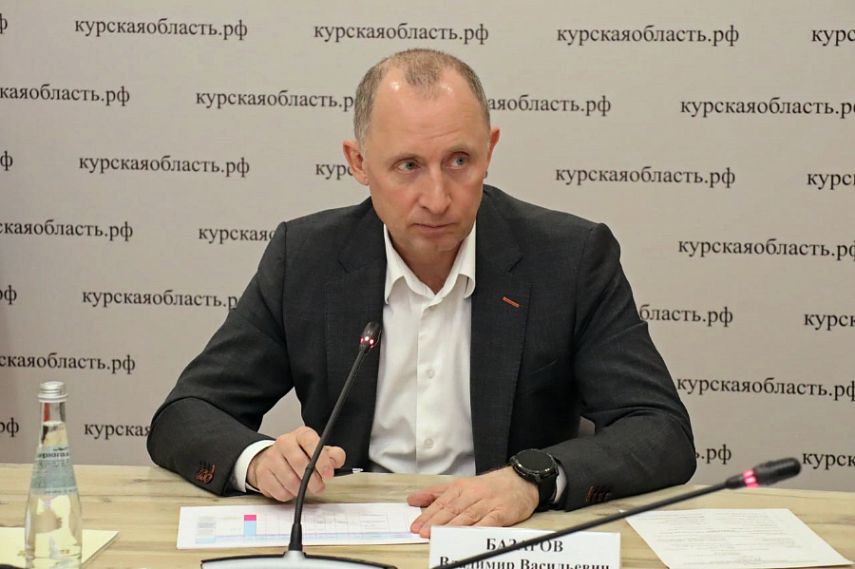 Задержан врио заместителя губернатора Курской области Владимир Базаров