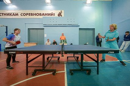На Михайловском ГОКе завершился чемпионат по настольному теннису 